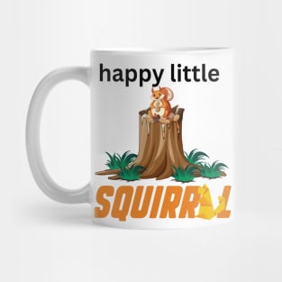 Happy Little Squirrel Mug